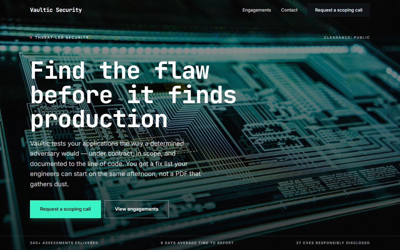 Cyber Grid template preview